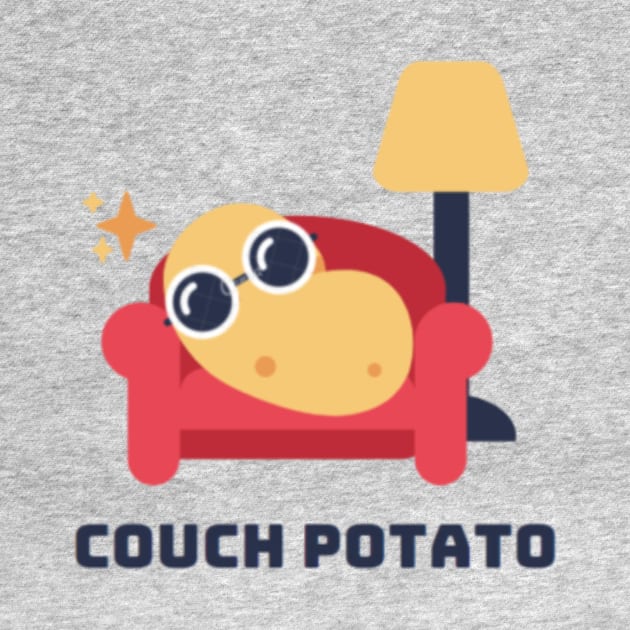 Couch Potato  Tee by teetrendstyles